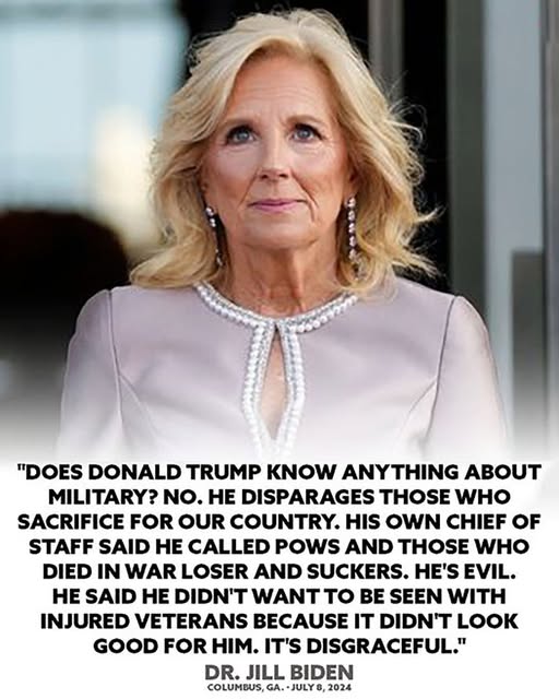 THE BRUTAL TRUTH FROM DR. JILL BIDEN