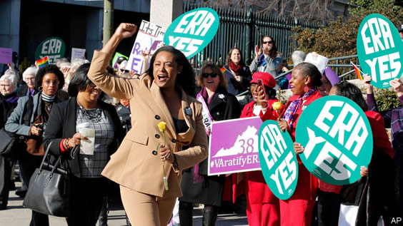 YOUR VOTE, YOUR VOICE, and THE ERA