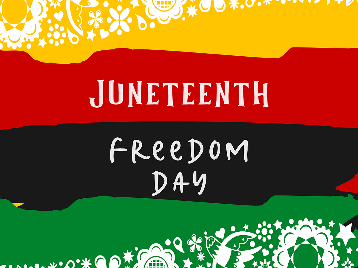 TODAY IS JUNETEENTH!