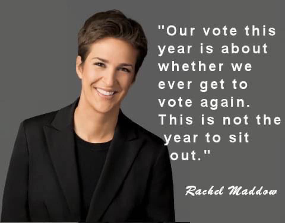 YOUR APATHY COULD HELP DESTROY OUR DEMOCRACY