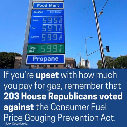 GAS PRICES & CORPORATE GREED