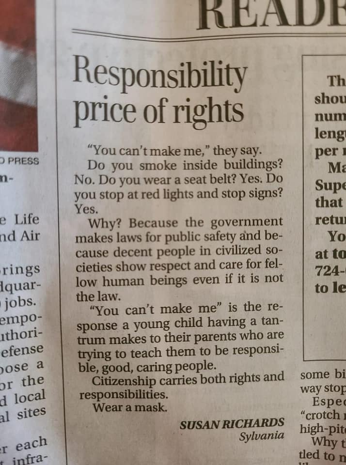 RIGHTS AND RESPONSIBILITIES